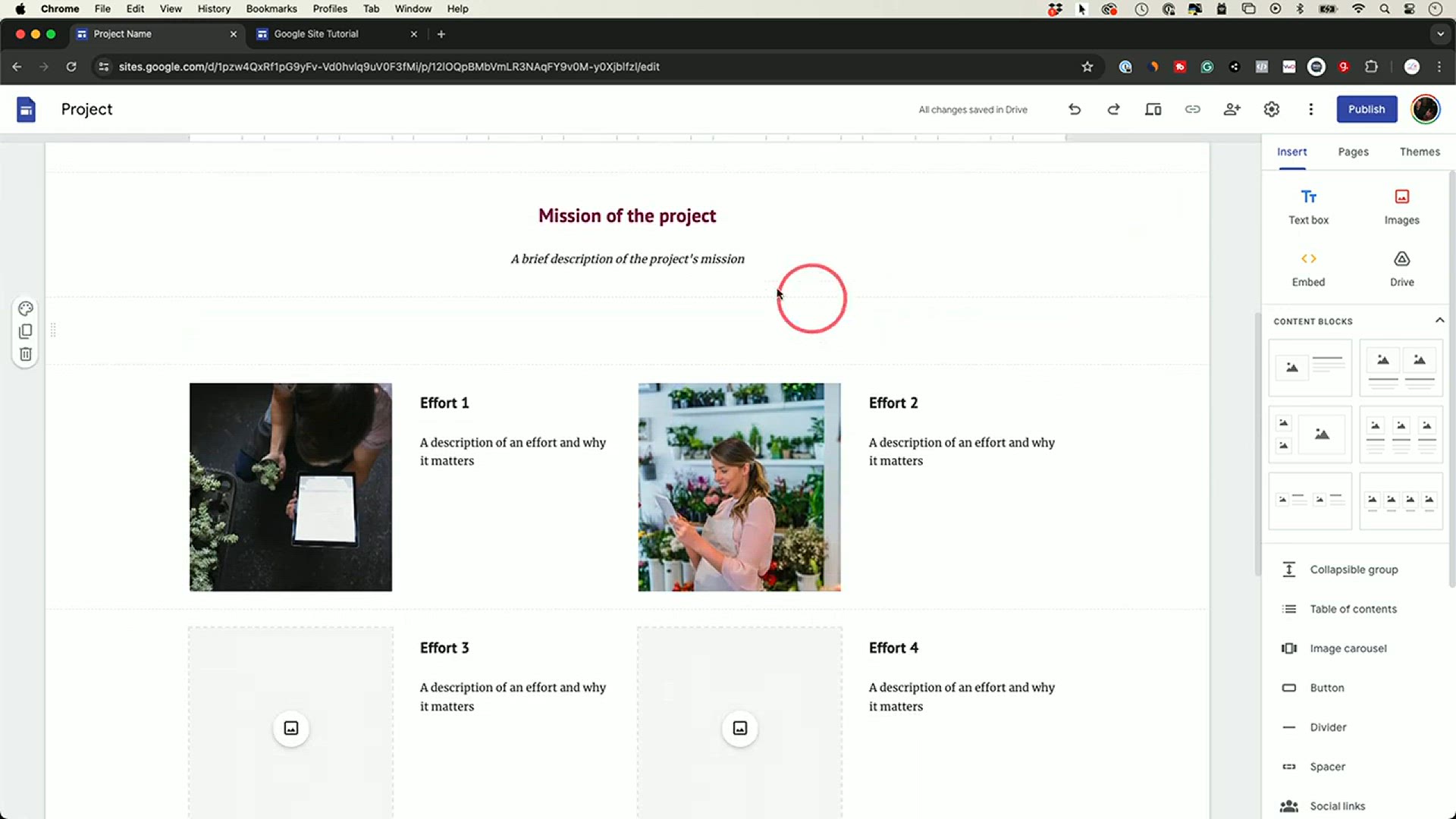 'Video thumbnail for How to Use Google Sites - Free Website Builder'