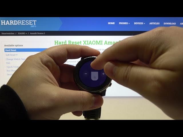 Video thumbnail for How to Change Brightness in XIAOMI Amazfit Stratos 3 – Display Settings