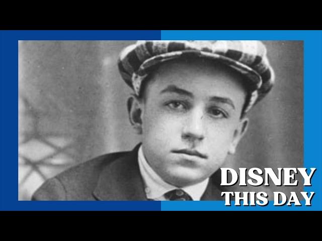 Video thumbnail for Walt Disney  | DISNEY THIS DAY | September 5, 1911