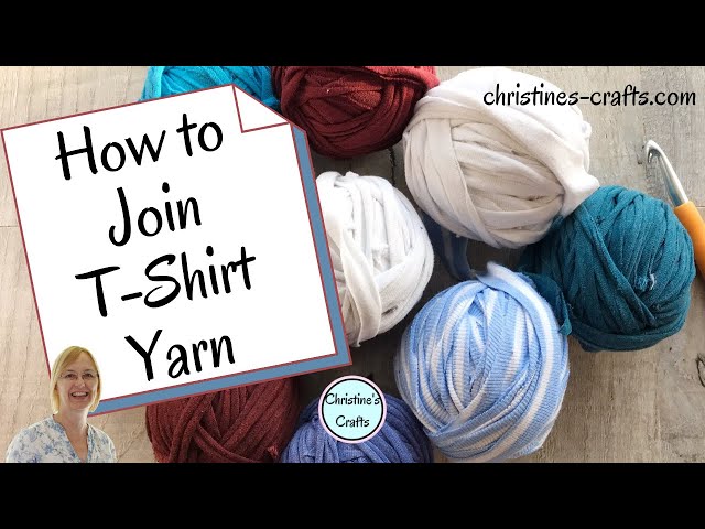 Video thumbnail for HOW TO JOIN T SHIRT YARN SIMPLY AND NEATLY