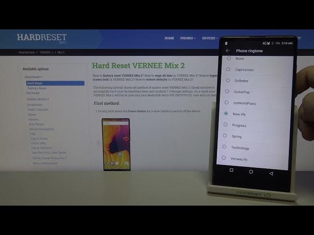 Video thumbnail for Vernee Mix 2 Ringtones List – Orginal Ringtones