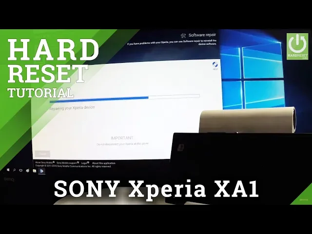 Video thumbnail for Bypass Screen Lock SONY Xperia XA1 - Hard Reset / Master Reset