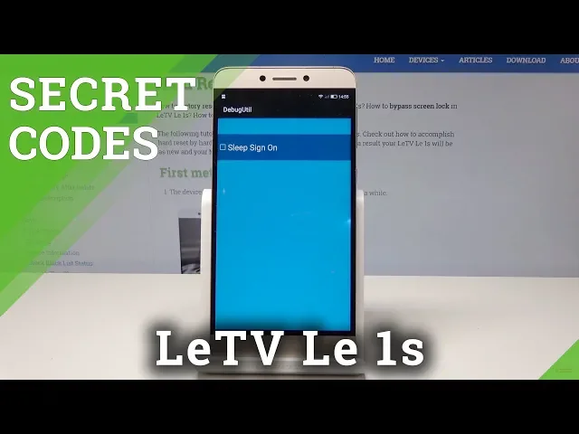 Video thumbnail for Secret Codes LeTV Le 1s - Hidden Modes / Service Menu