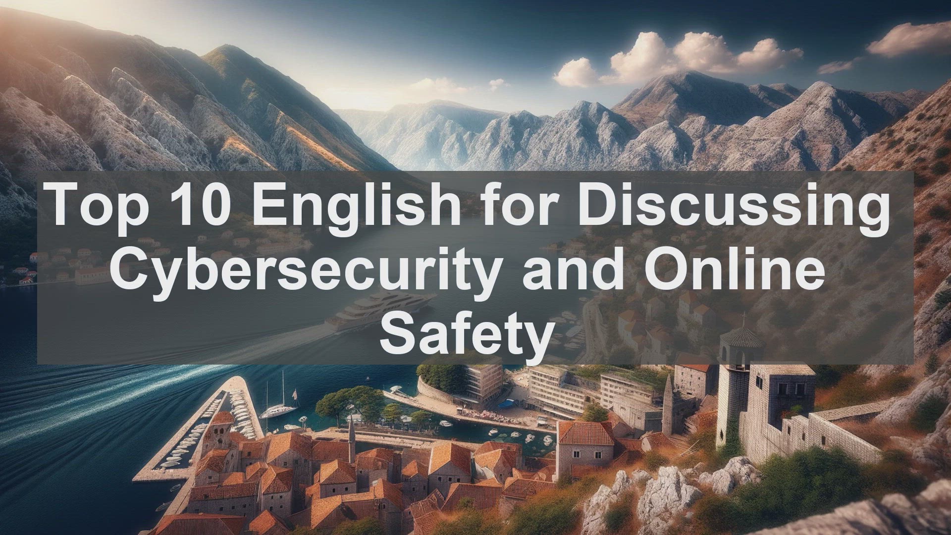 'Video thumbnail for Top 10 English for Discussing Cybersecurity and Online Safety'