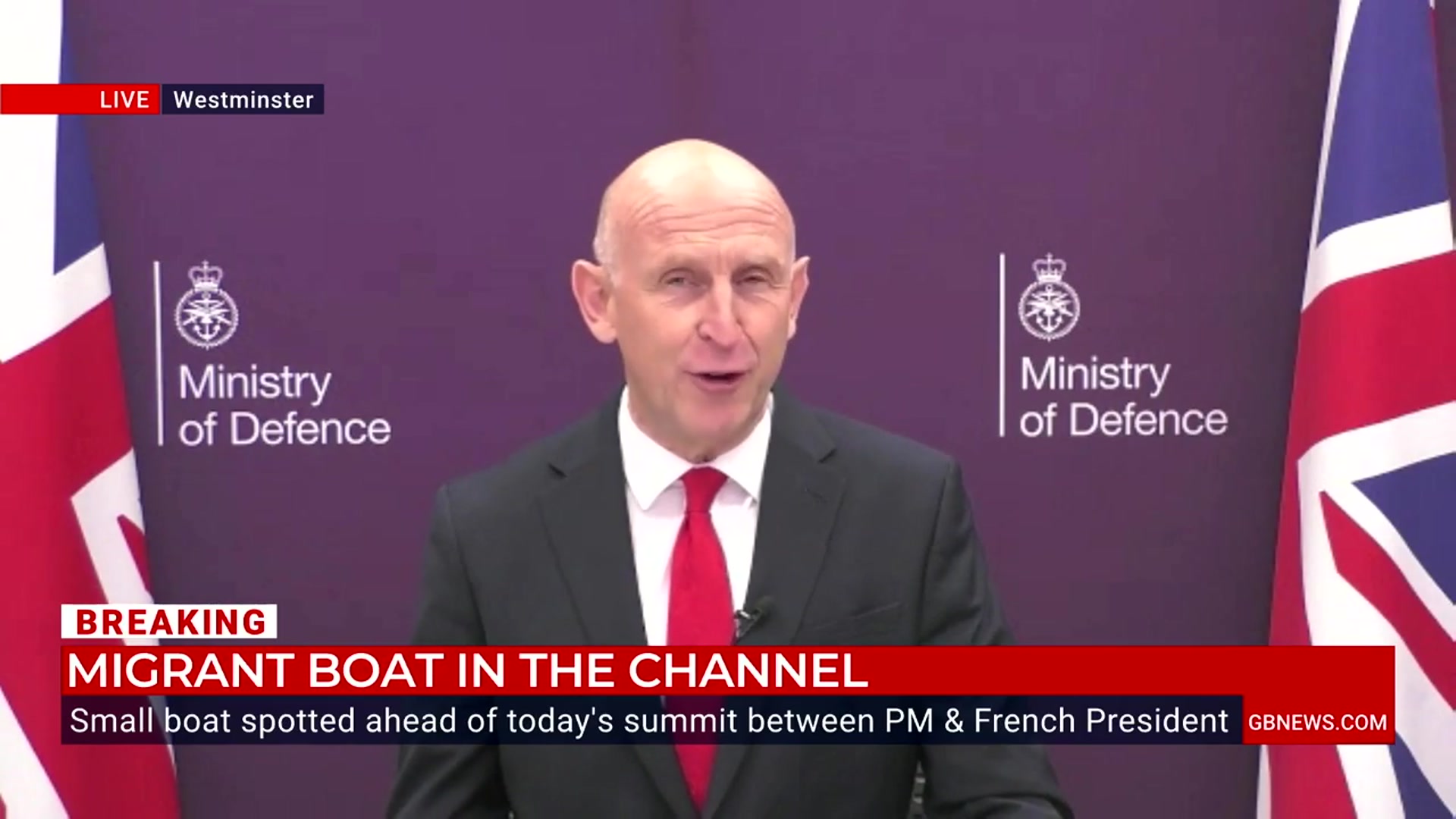'Video thumbnail for France 'now recognises that Channel crossings are a shared challenge', John Healey says'