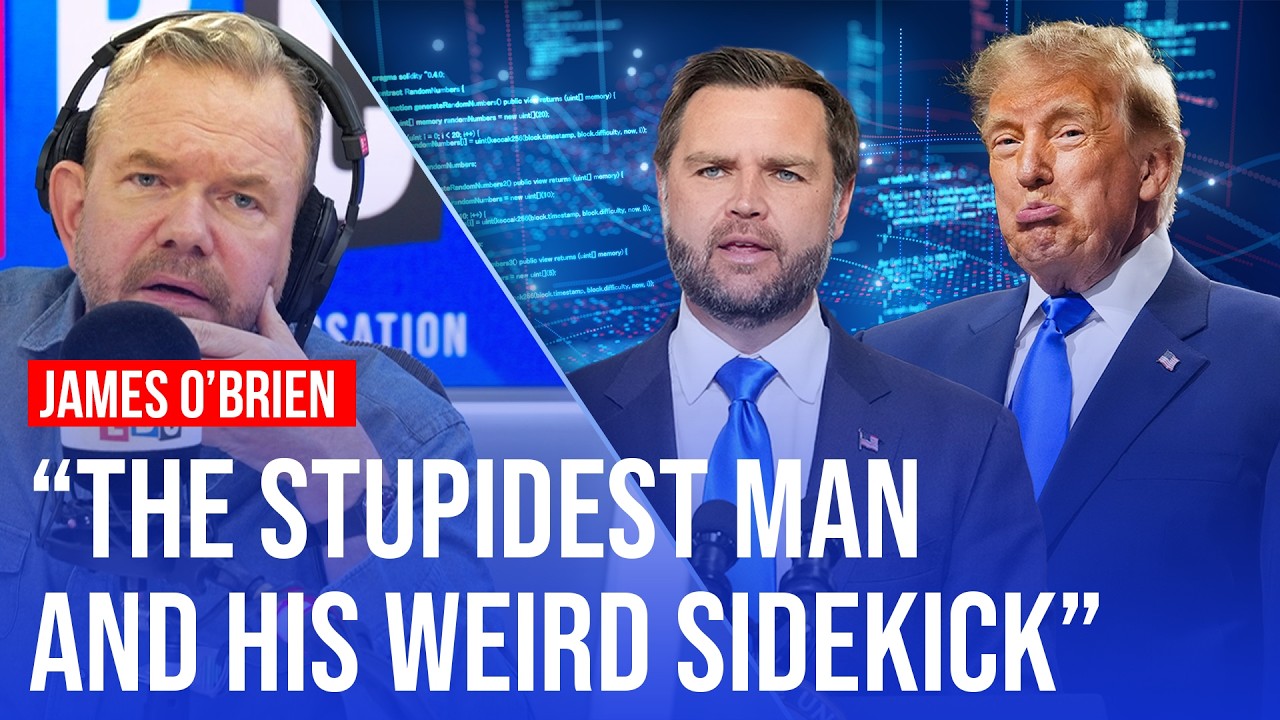 Video thumbnail for Trump and Vance: 'The tweedle dum and tweedle dumber of politics'