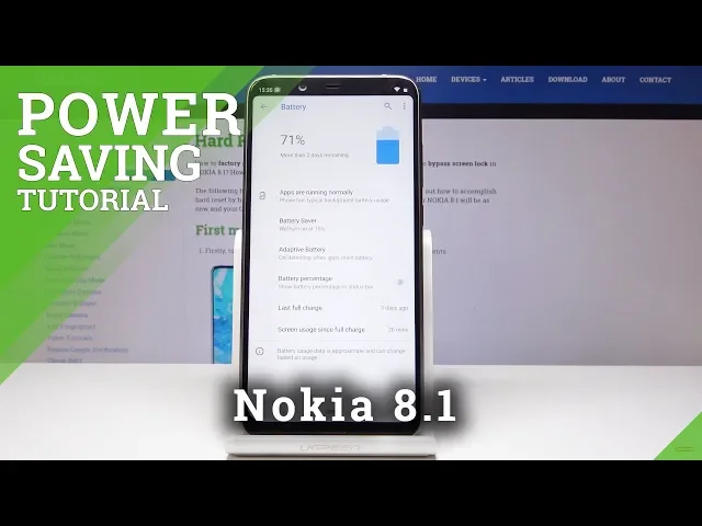 Video thumbnail for How to Enable Power Saving Mode in Nokia 8.1 - Extend Battery Life