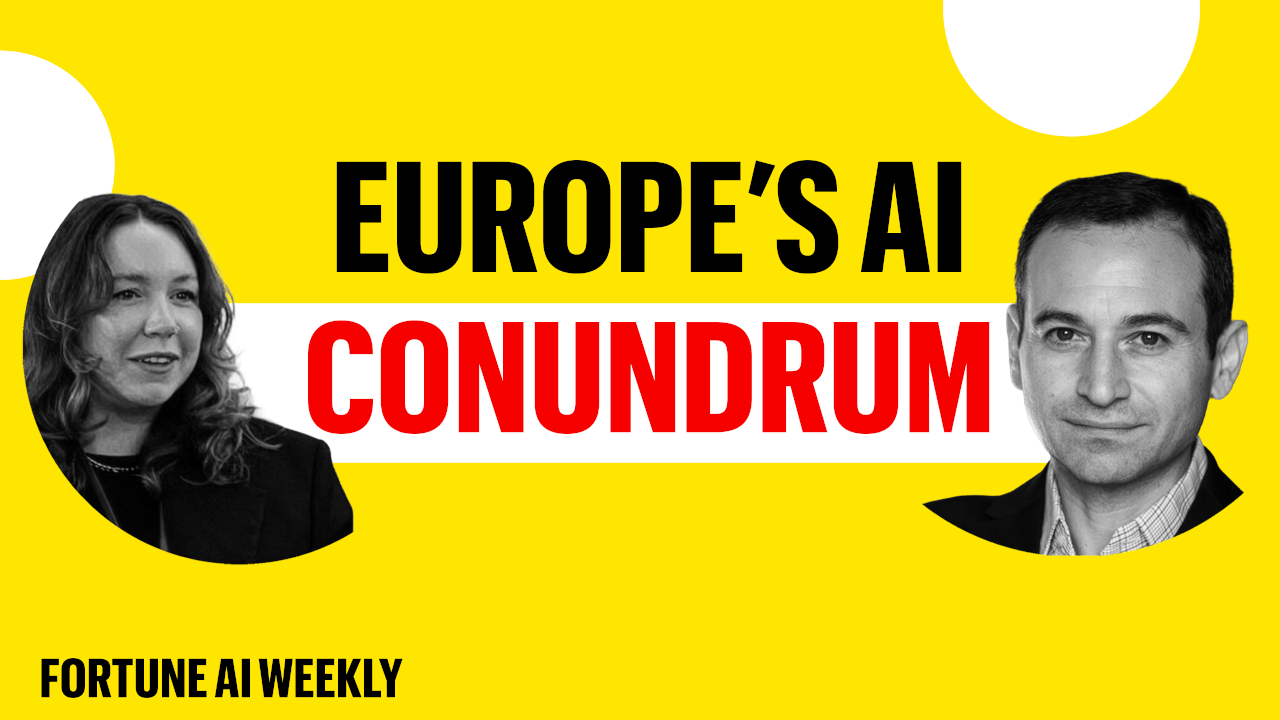 Video thumbnail for “The Gap Is Crazy.” Why Europe Can’t Keep Up With America’s AI | Fortune AI Weekly