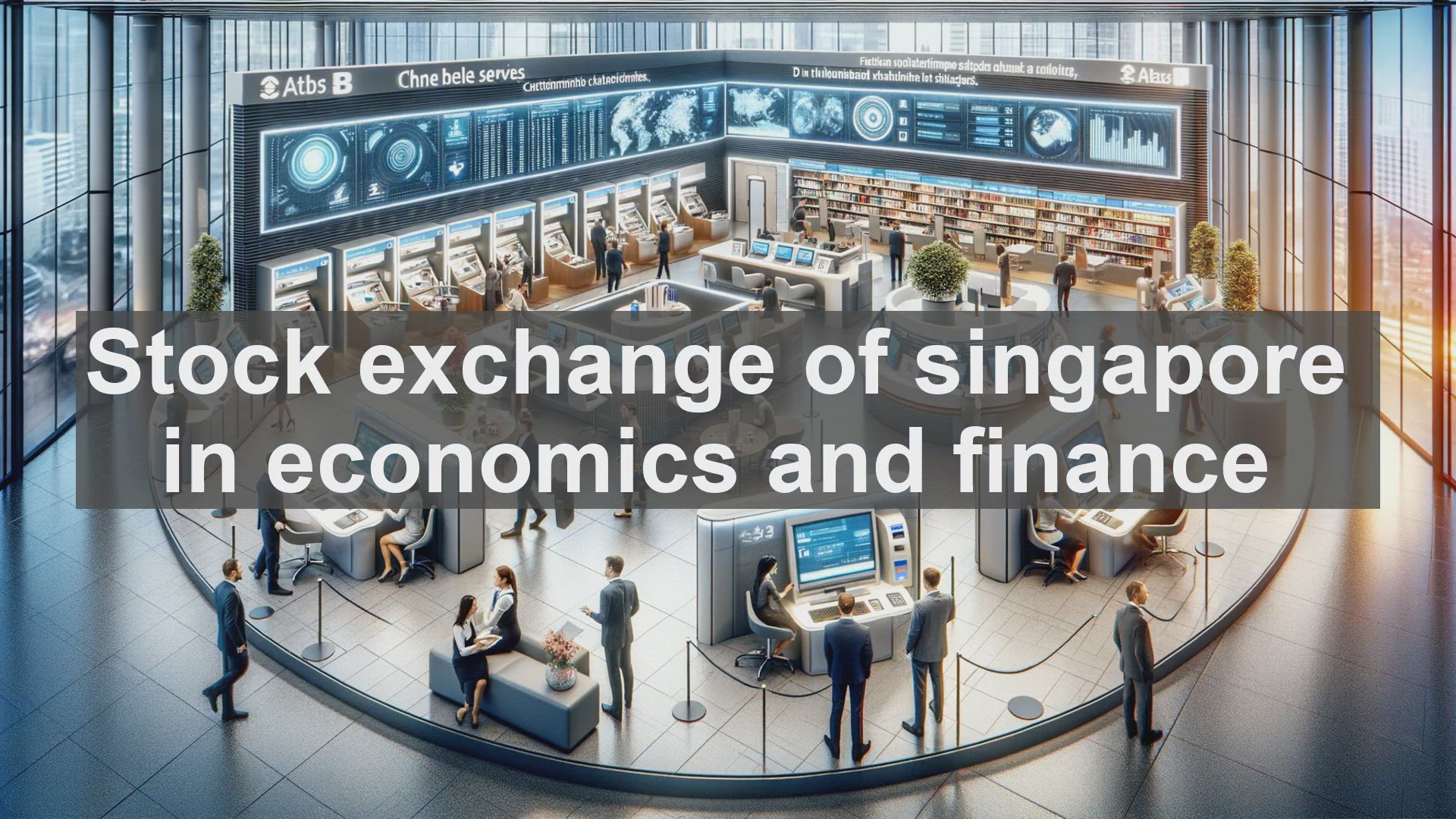 'Video thumbnail for Stock exchange of singapore in economics and finance'