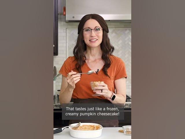 Video thumbnail for 🍨 BEST No Churn Pumpkin Cheesecake Cottage Cheese Ice Cream 1280p 30fps