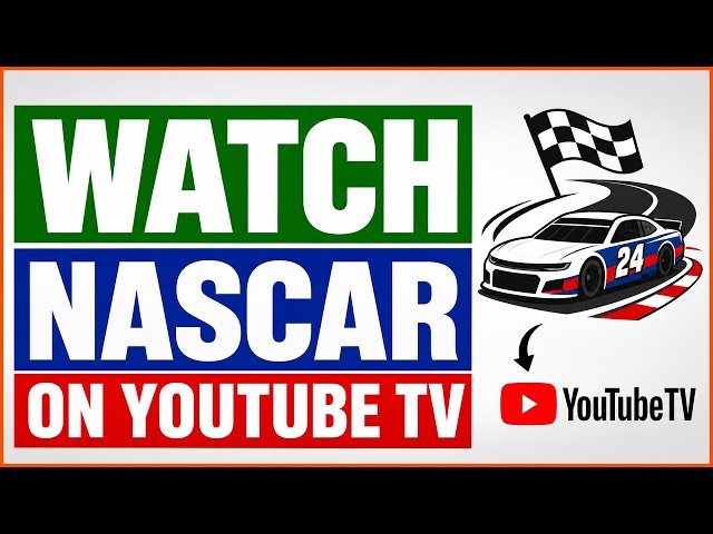 Video thumbnail for How To Watch Nascar On YouTube TV? [in 2026]