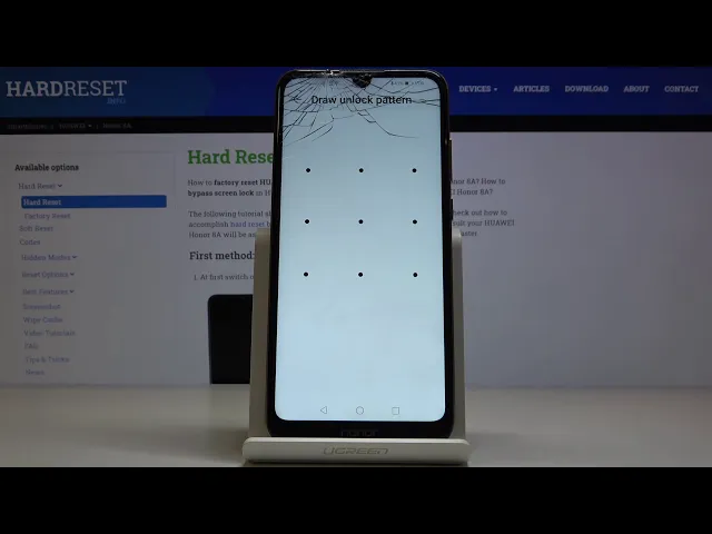 Video thumbnail for How to Reset Network Settings in HUAWEI Honor 8A — Find Connection Options
