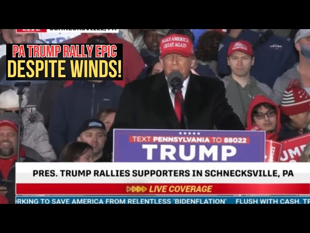Video thumbnail for My Experience of Going To a Trump Rally in Schnecksville Pa