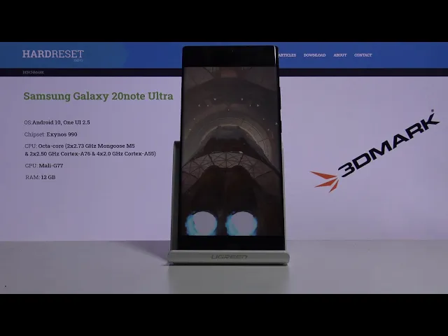 Video thumbnail for Samsung Galaxy Note 20 Ultra with Exynos 990 | 3DMark Benchmark