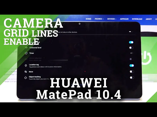Video thumbnail for How to Turn On Camera Gridlines on HUAWEI MatePad 10.4 New Edition - Enable Assistive Grid on Huawei