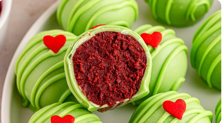 'Video thumbnail for Grinch Oreo Balls Recipe '