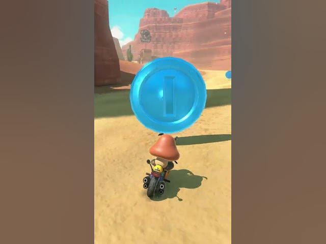 Video thumbnail for Just in time 😅 #mariokartworld #freeroam