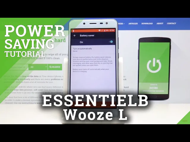 Video thumbnail for How to Activate Power Saving Mode in Essentielb Wooze L – Low Power Solution