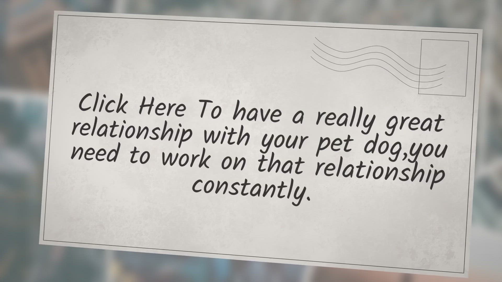 Video thumbnail for Be Your Dog’s Best Friend