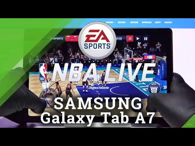 Video thumbnail for How NBA Live Works on Samsung Galaxy Tab A7 – NBA Gameplay