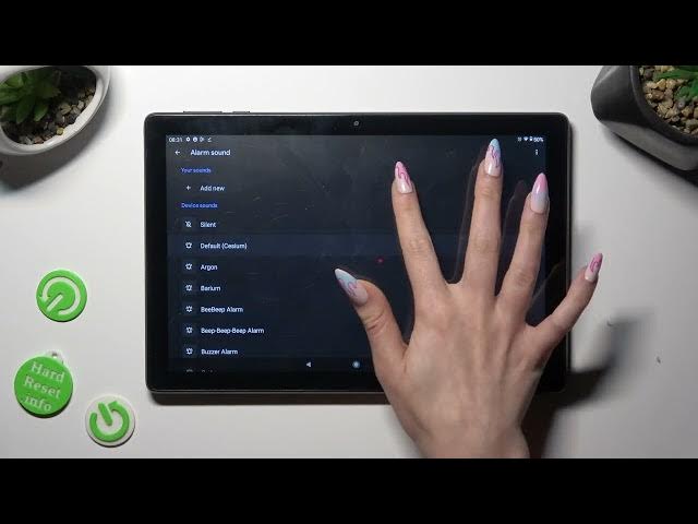 Video thumbnail for How to Set an Alarm on ALCATEL 1T 10 Smart 2020