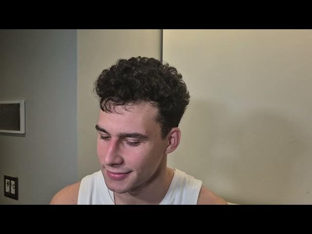 Video thumbnail for #UNC postgame interviews with Henri Veesaar, Luka Bogavac and Jarin Stevenson