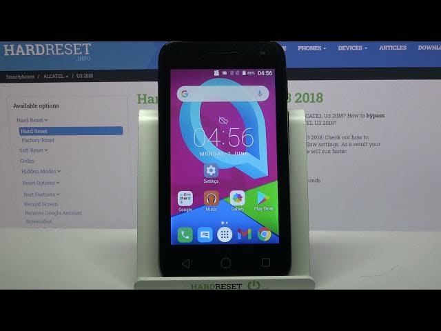 Video thumbnail for ALCATEL U3 2018 - How to Turn On & Manage Location Mode