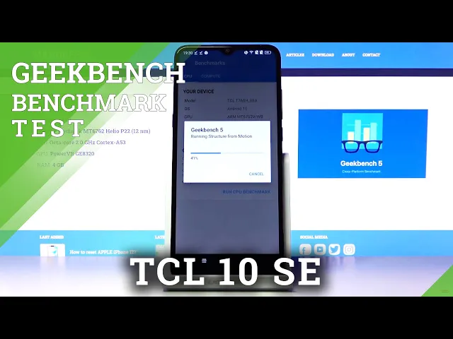 Video thumbnail for Geekbench V5 Benchmark  - TCL 10 SE Quality Checkup
