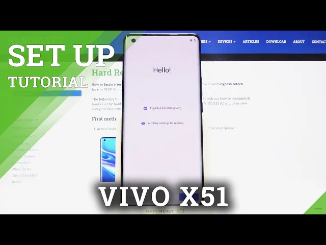 Video thumbnail for How to Set Up VIVO X51 5G – Device Activation