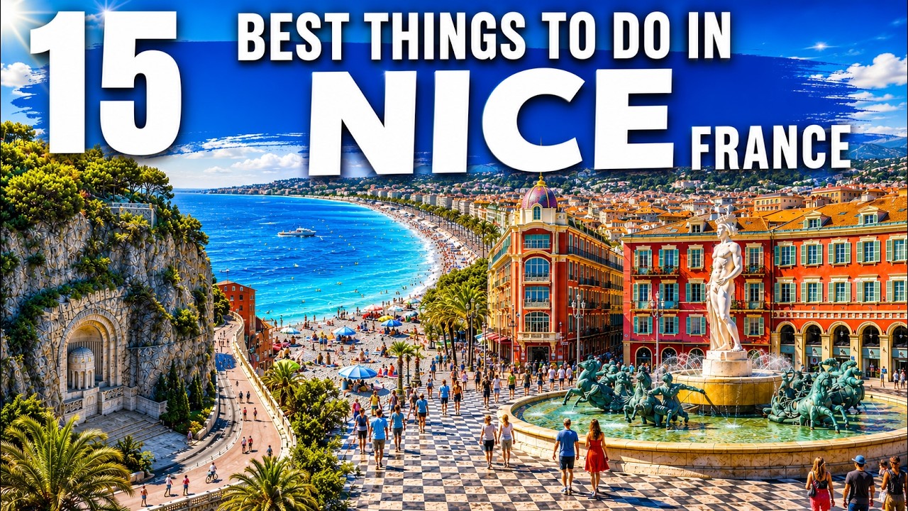 Video thumbnail for Best Things To Do in Nice France Travel Guide 2026 4K