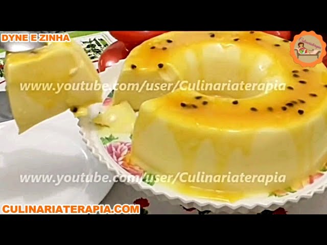 'Video thumbnail for Aprenda Como Fazer Manjar de Maracujá com Calda Leve e Refrescante Ensinado por Especialista'