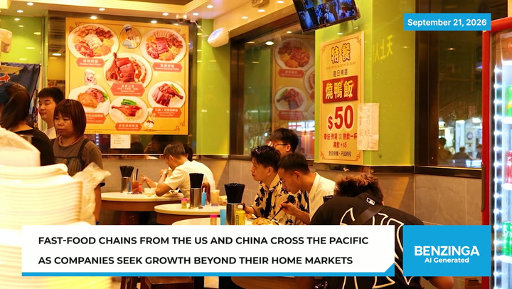 Video thumbnail for Fast-Food Brands Cross Pacific