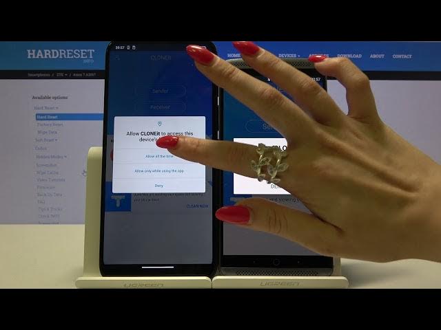 Video thumbnail for How to Transfer Data from Android Phone to ZTE Axon 7 2017 – CLONEit App