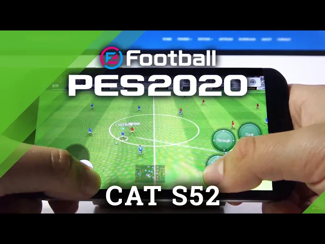 Video thumbnail for Pro Evolution Soccer on CAT S52 - PES 2020 Gameplay / Quality Checkup