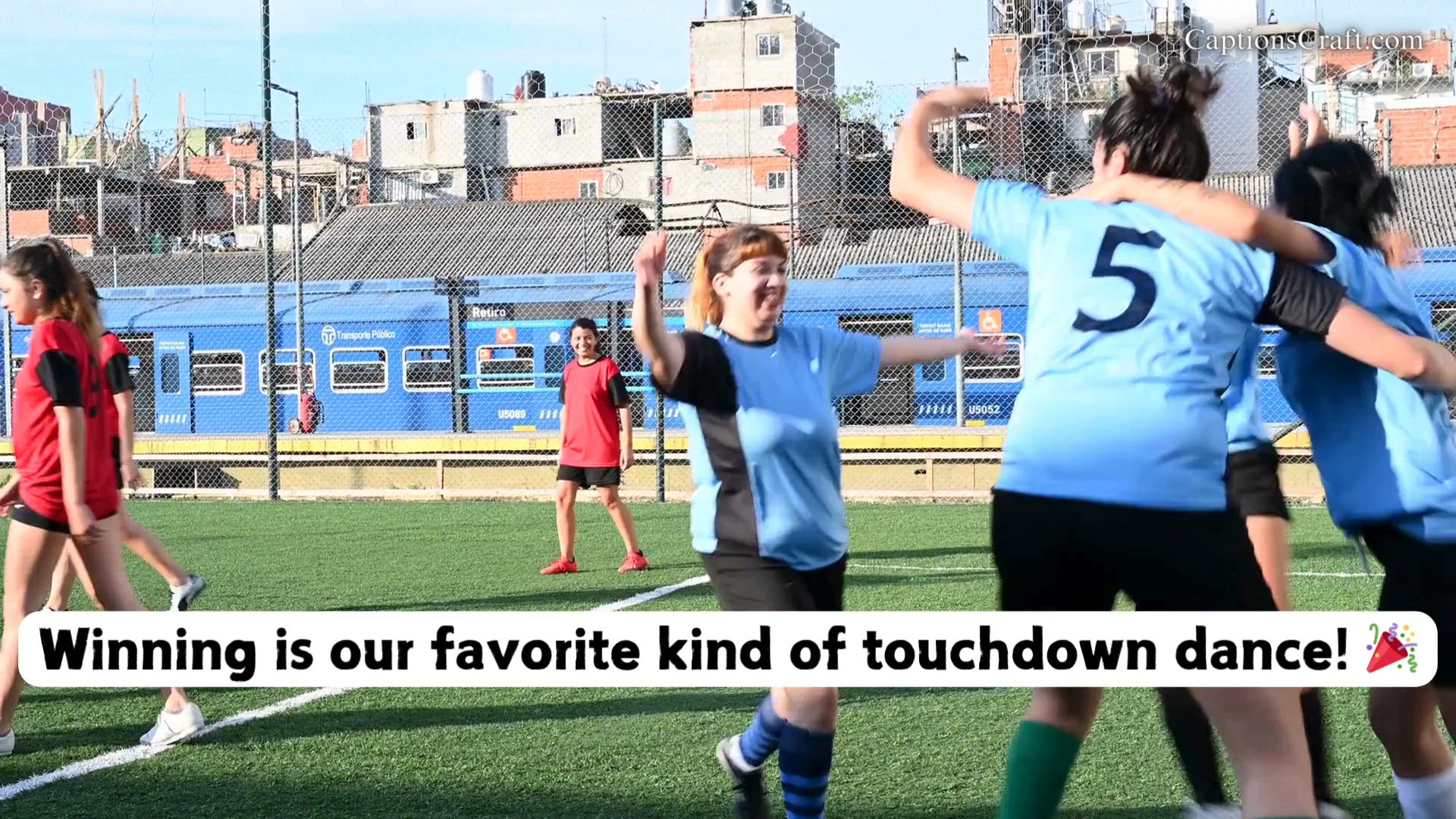'Video thumbnail for Football captions for Instagram'
