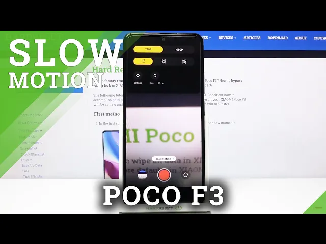 Video thumbnail for How to Record Slow Motion on XIAOMI POCO F3 – Slow Motion