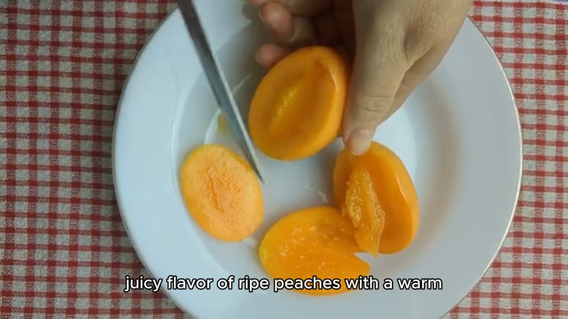 Video thumbnail for Peach Cobbler Recipe