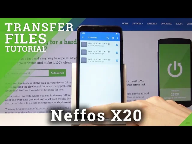 Video thumbnail for How to Transfer Files in TP-LINK Neffos X20 - Move Media