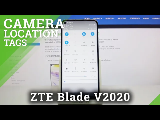 Video thumbnail for How to Manage Camera Location Tags in ZTE Blade V2020 – Add Location Feature