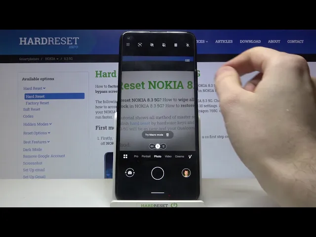Video thumbnail for How to Use Camera Timer on NOKIA 8.3 5G – Adjust Camera Timer