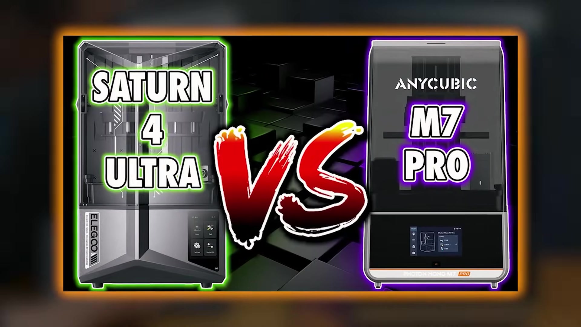'Video thumbnail for Anycubic M7 vs M7 Pro vs Saturn 4 vs Saturn 4 Ultra - Better Late then Never'