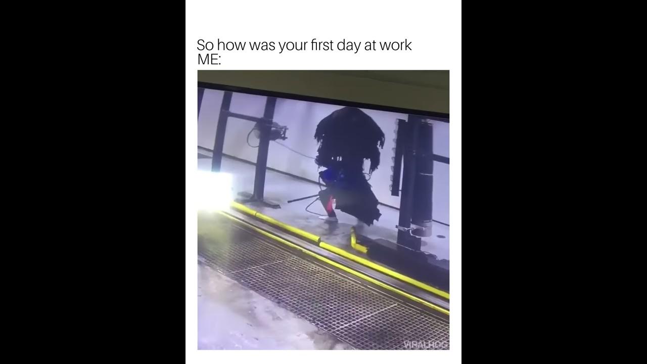 Video thumbnail for First day at work lol or can be every monday