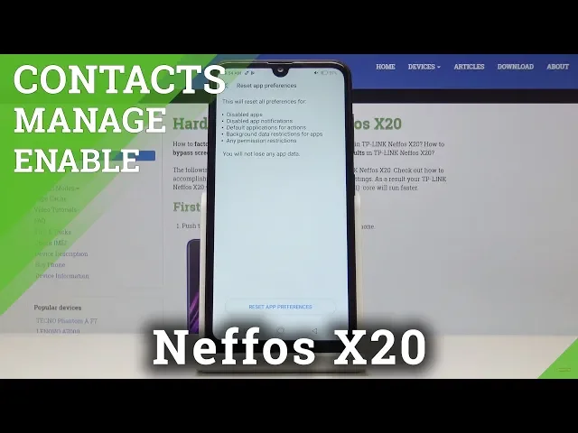 Video thumbnail for How to Add Photo to Contact in TP-LINK Neffos X20 - Personalize Contact Profile