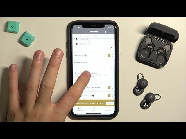 Video thumbnail for Sony LinkBuds - How To Disable Automatic Power Off