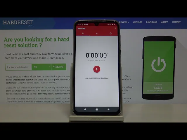Video thumbnail for Sounds Recording – MOTOROLA Moto G8 Plus and Voice Records