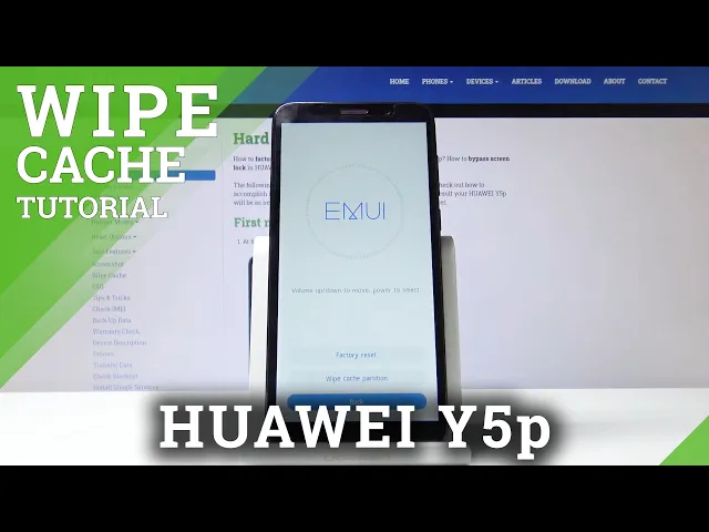 Video thumbnail for How to Wipe Cache in HUAWEI Y5p – Delete Cache Partition