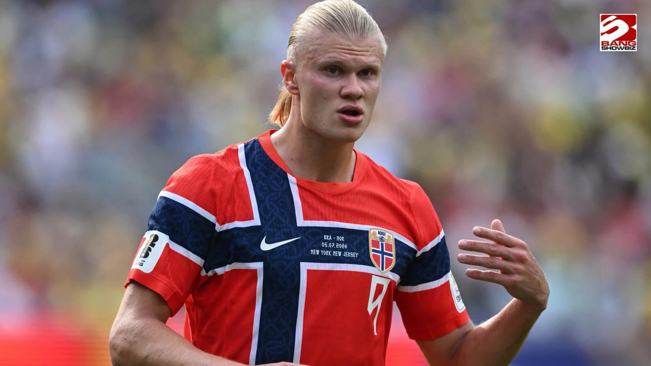 Video thumbnail for Erling Haaland: England are favourites to beat Norway in World Cup quarter-final