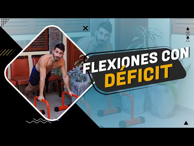 Video thumbnail for FLEXIONES con DÉFICIT | Lleva tus Flexiones a un Nuevo Nivel!