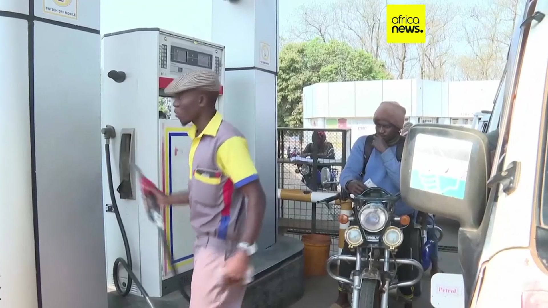 'Video thumbnail for As voters go to the polls, Malawians frustrated by fuel shortages and soaring prices'