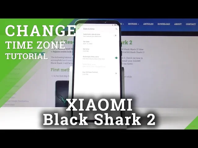 Video thumbnail for How to Fix Date & Time on Xiaomi Black Shark 2 –  Current Date & Time